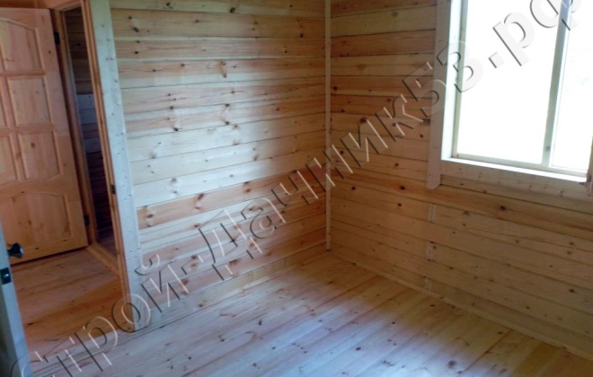 3 Брусовой дом ОД-7 6×8, 48 м², Московская область, Город Воскресенск, СНТ «Союз». (3)